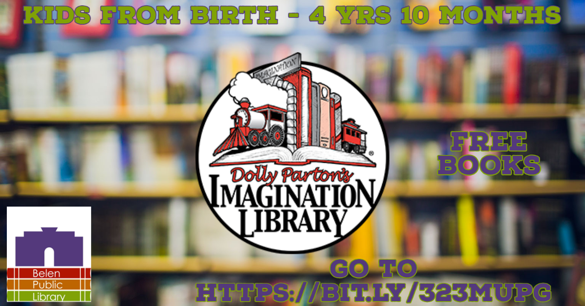 Dolly Parton's Imagination Library sends free books to kids under 5!