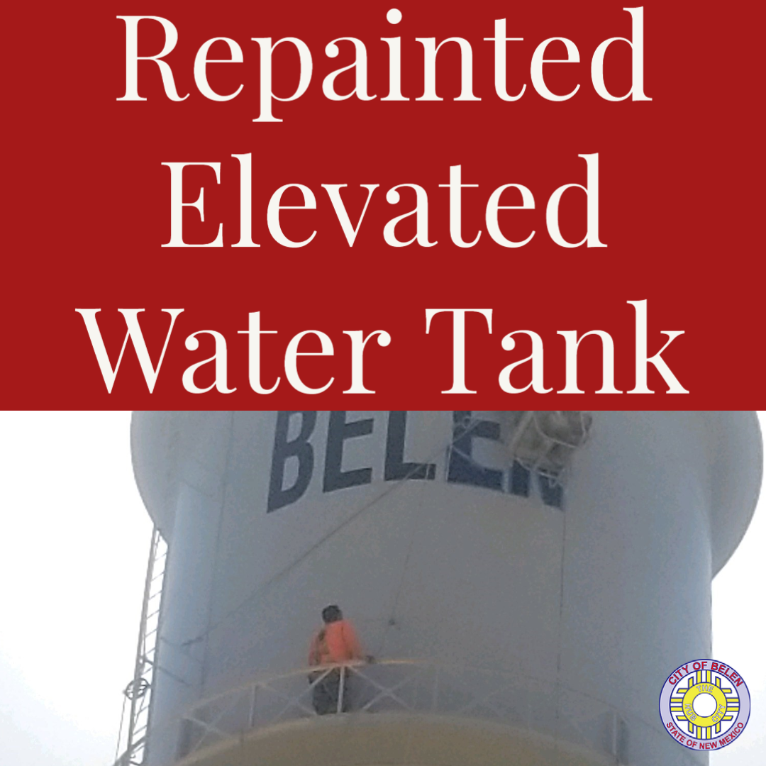 Featured image for “Repainting Belen Elevated Water Tank”
