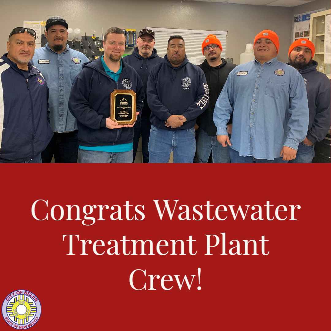 Featured image for “City of Belen’s Wastewater Treatment Plant Wins Award”