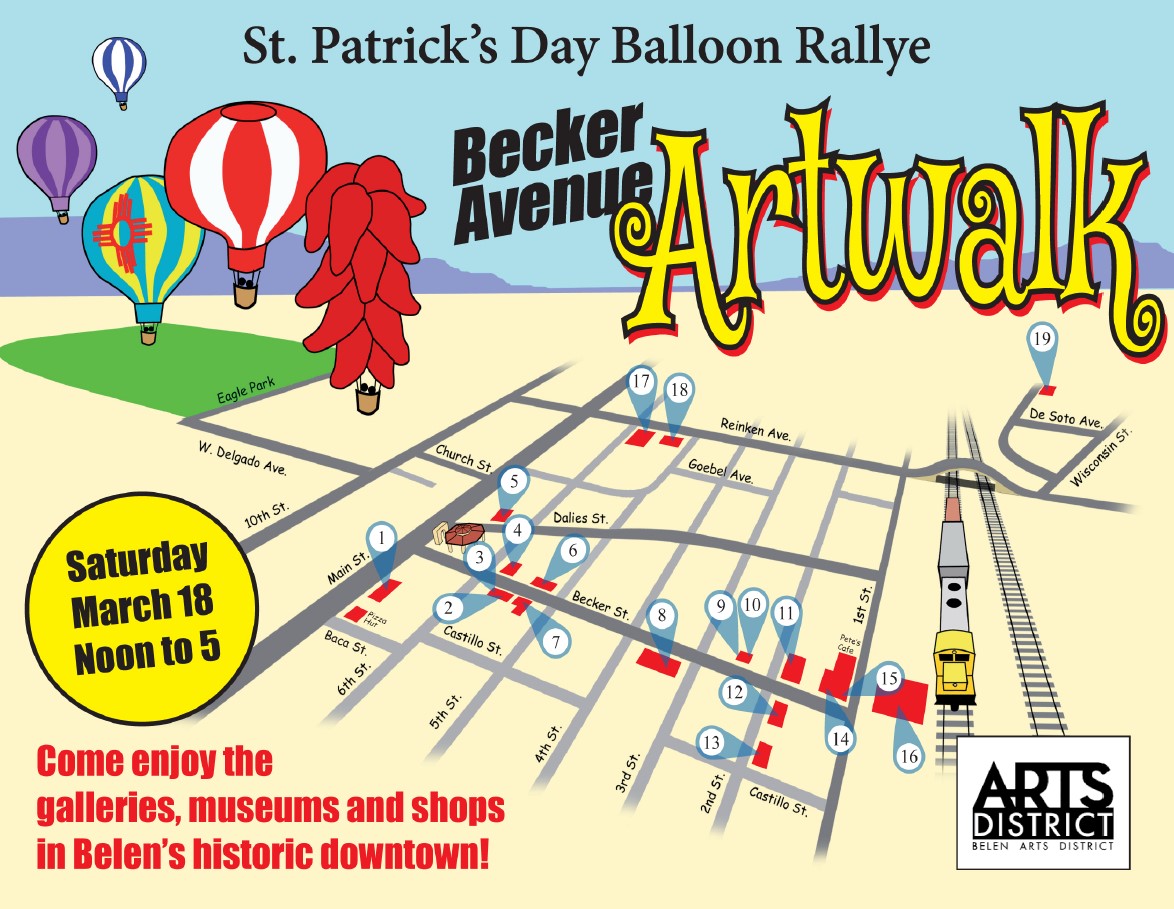 Featured image for “St. Patrick’s Day Balloon Rallye Becker Avenue Artwalk”