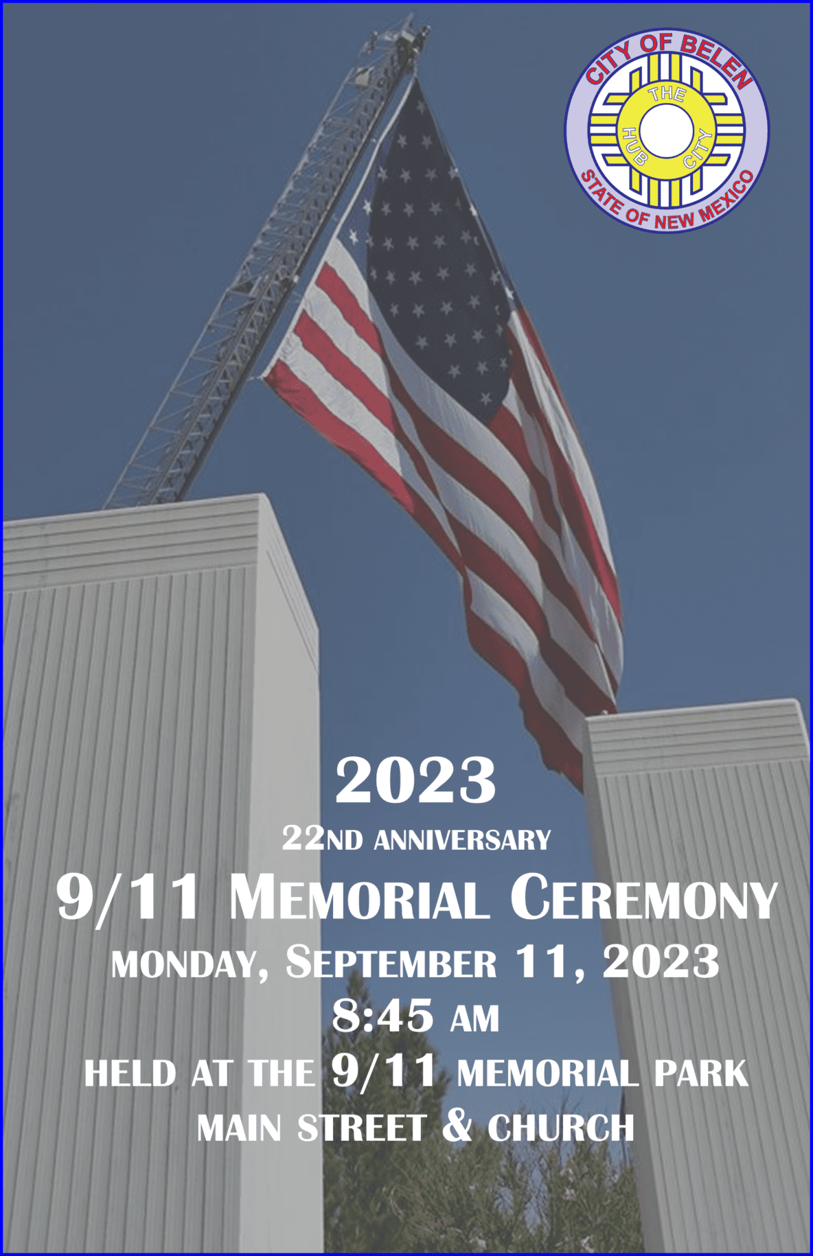 9/11 Memorial Ceremony City of Belen