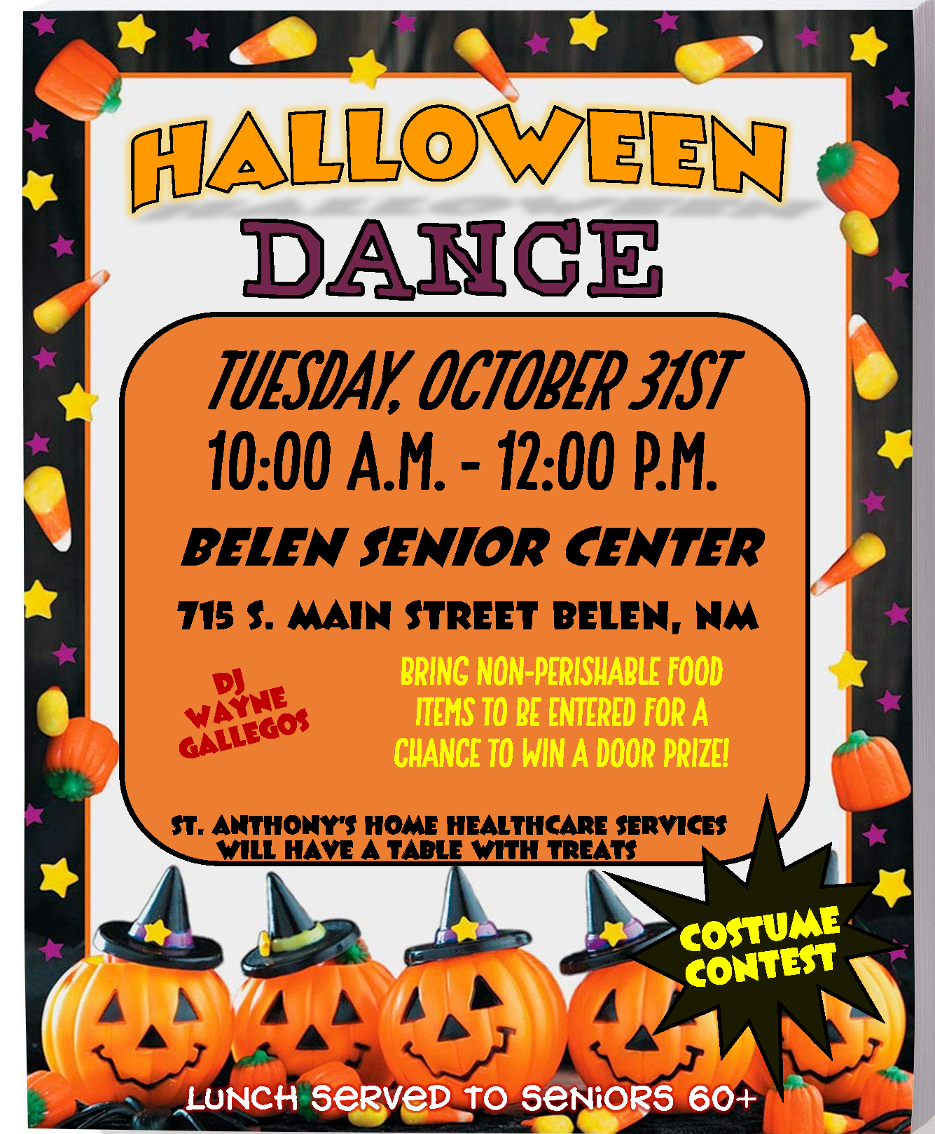Featured image for “Senior Halloween Dance – RSVP”