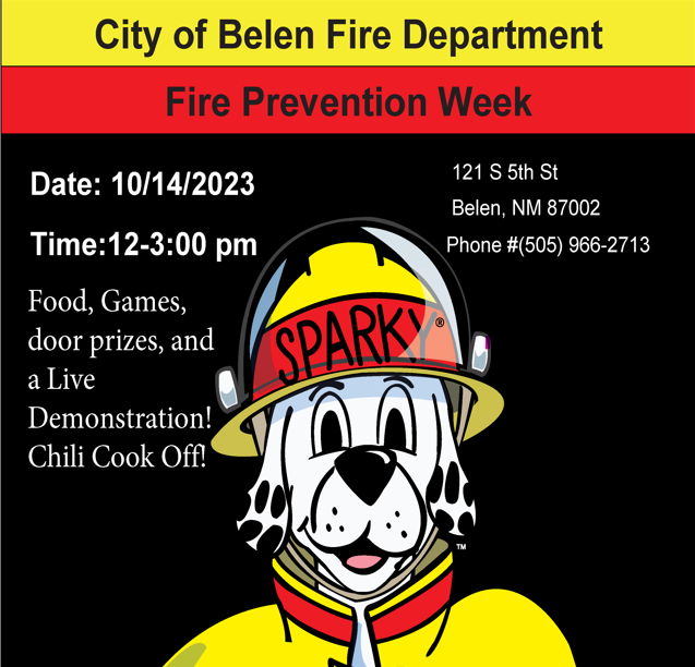 Featured image for “City of Belen Fire Department: Fire Prevention Week”