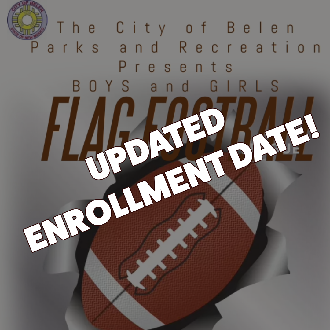 Featured image for “Belen Parks & Recreation Presents Flag Football League – UPDATE”