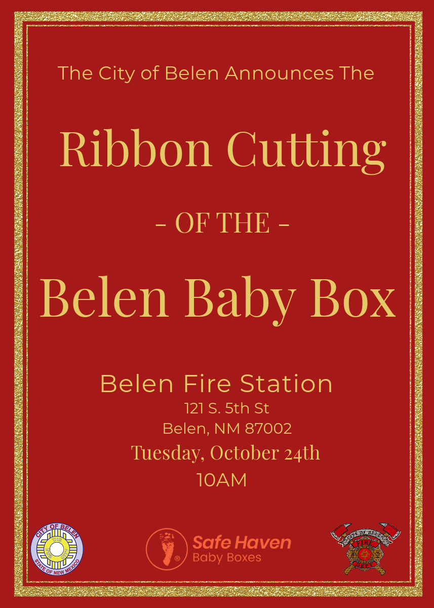 Featured image for “Ribbon Cutting of the Safe Haven Belen Baby Box”