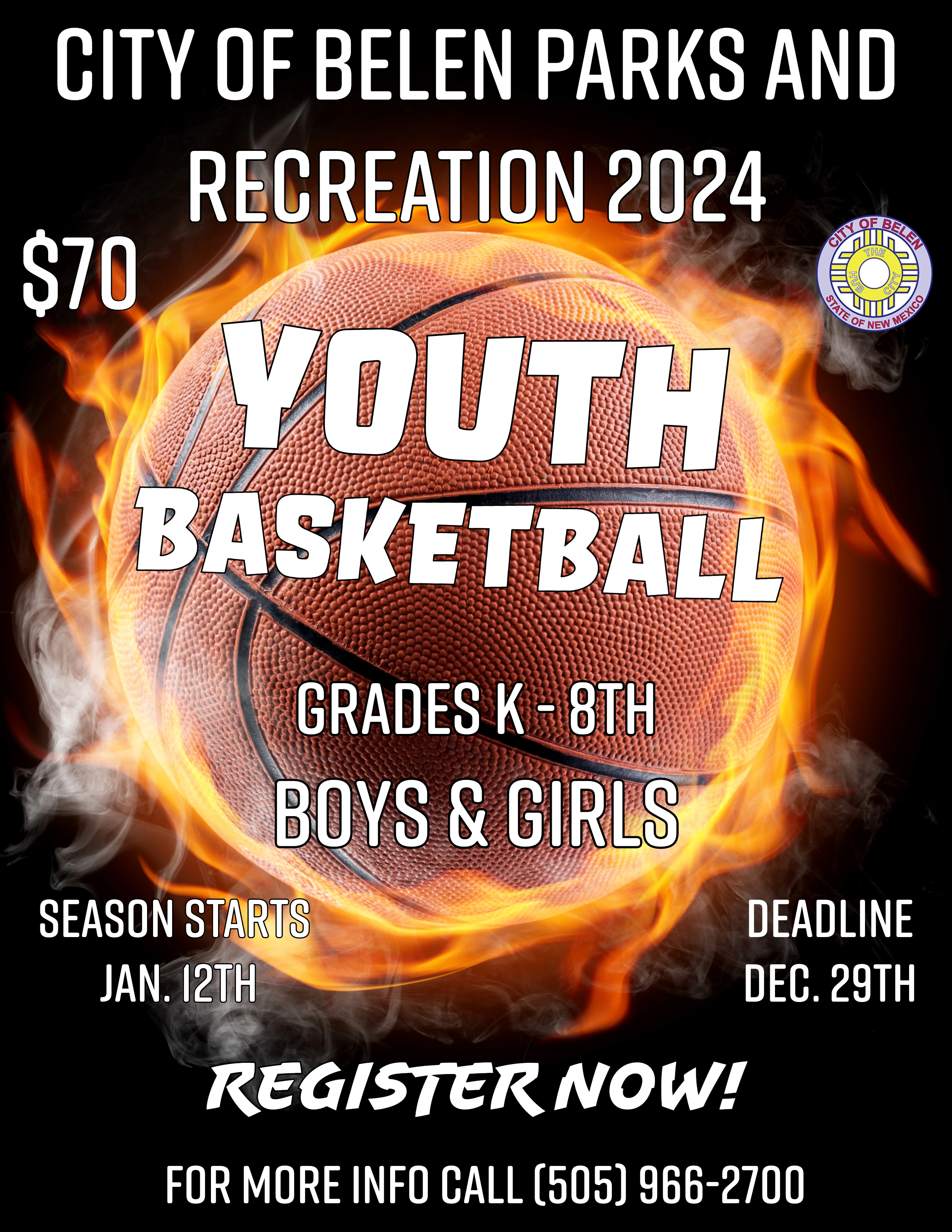 Featured image for “Youth Basketball Registration”