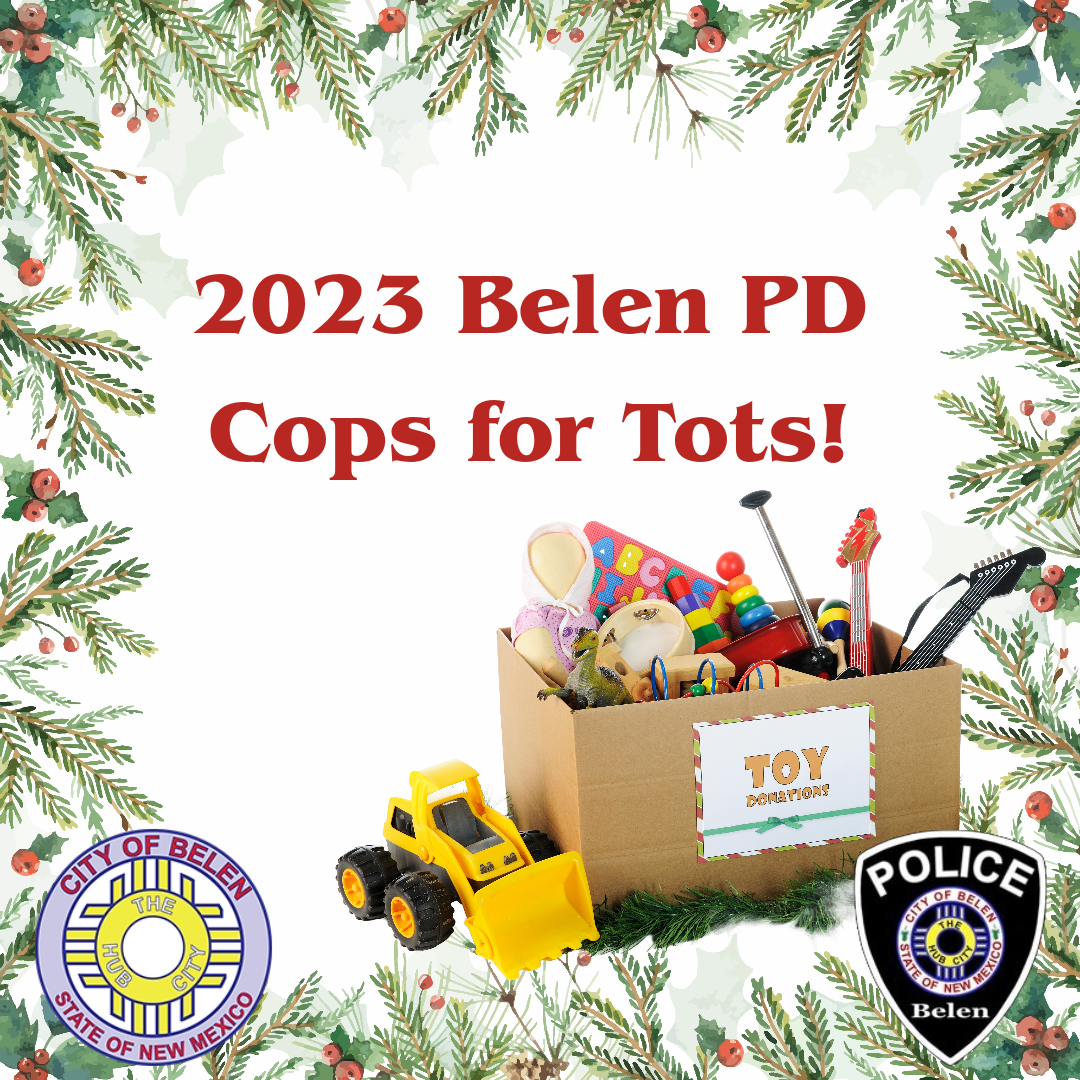 Featured image for “2023 Belen Police Department Cops for Tots”