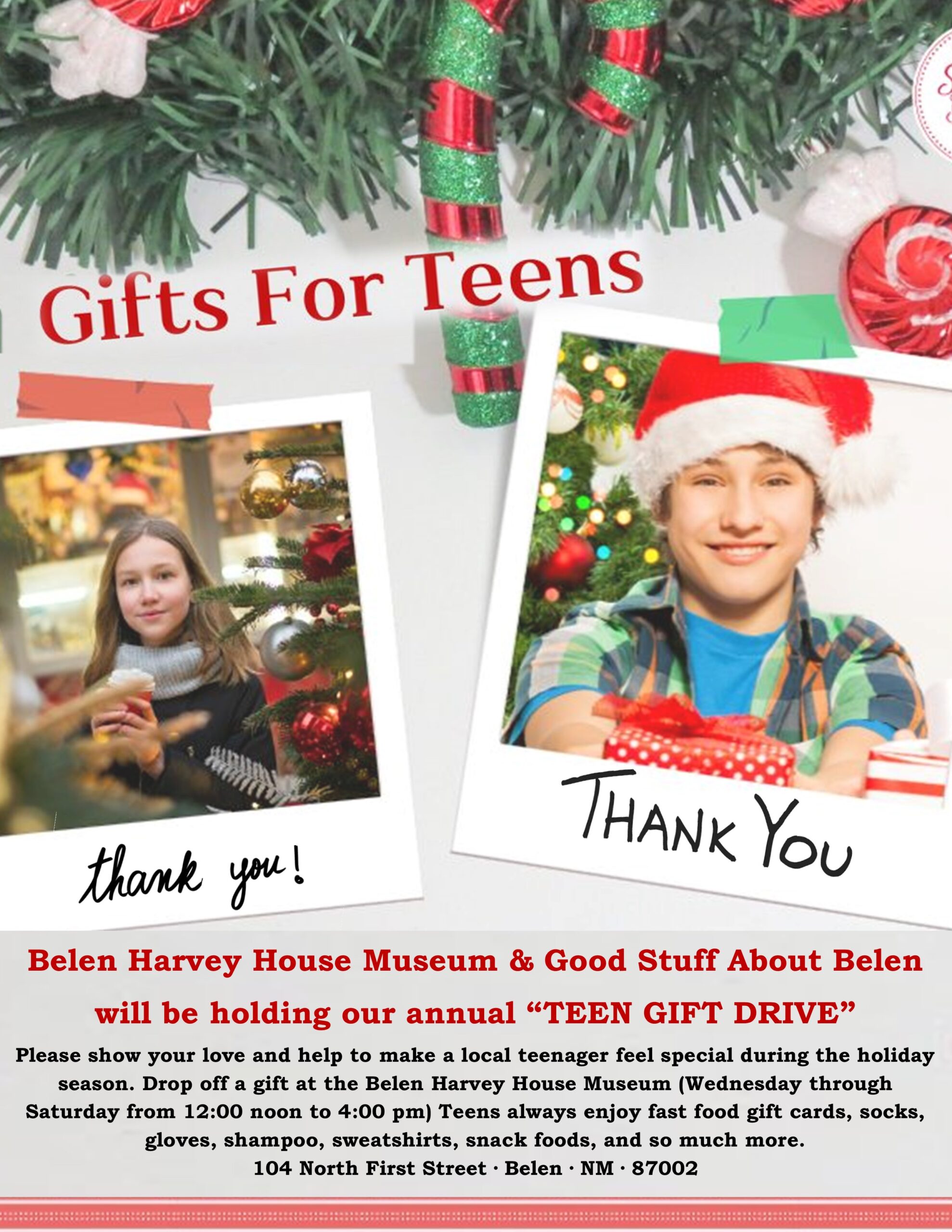 Featured image for “Teen Gift Drive”