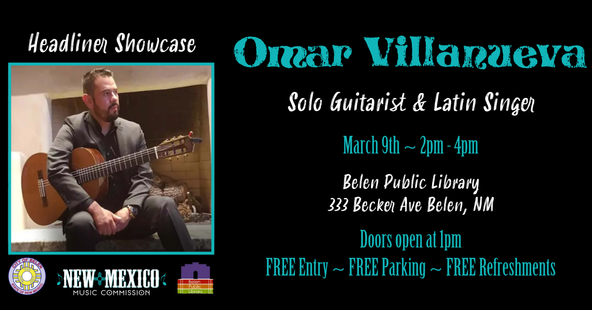 Featured image for “Solo Guitarist & Latin Singer – Omar Villanueva”