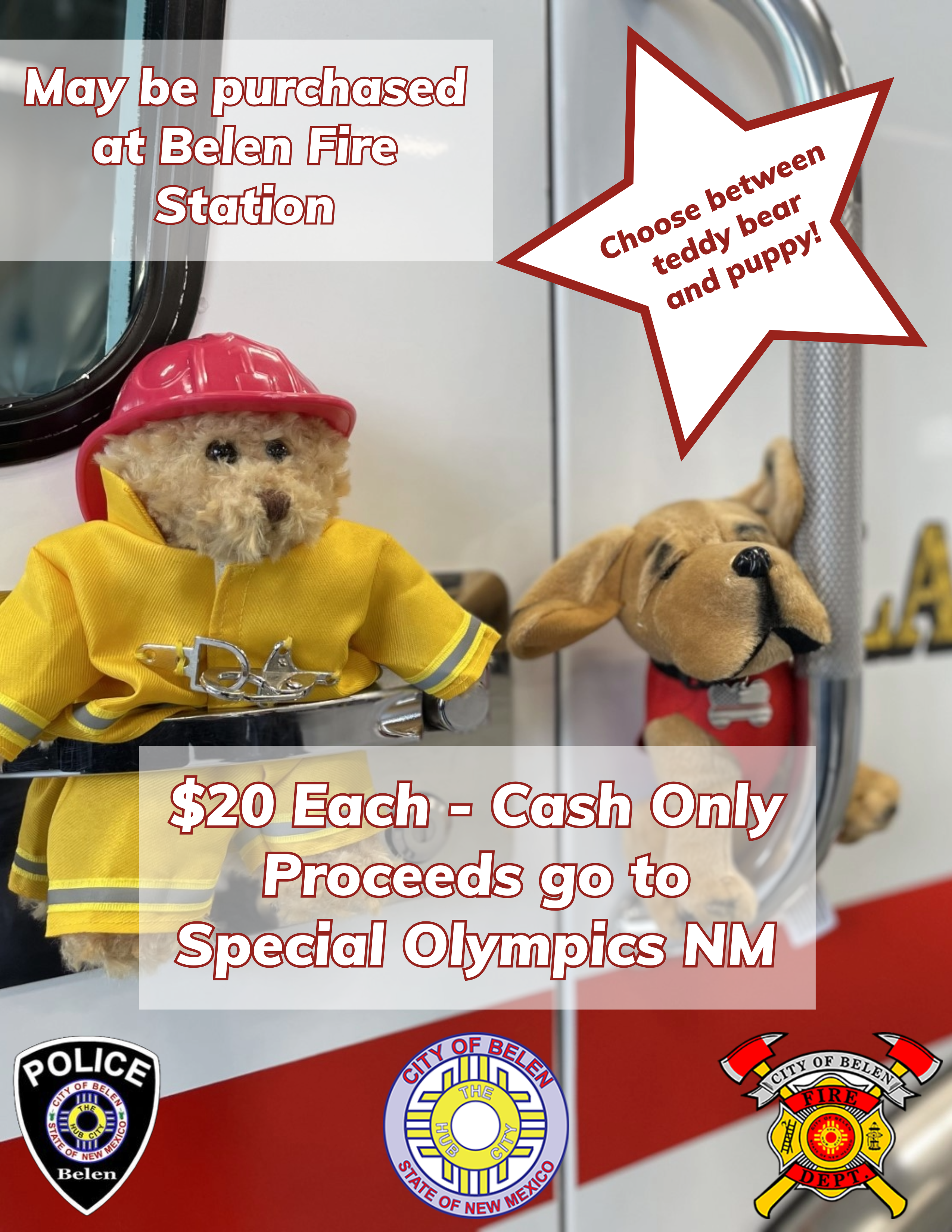 Featured image for “Law Enforcement Torch Run Plushies”
