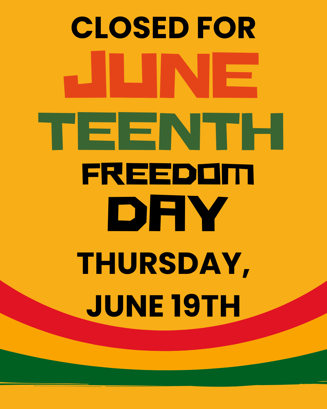 Featured image for “Library Closed for Juneteenth”