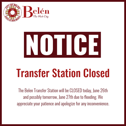 Featured image for “Transfer Station Closed”