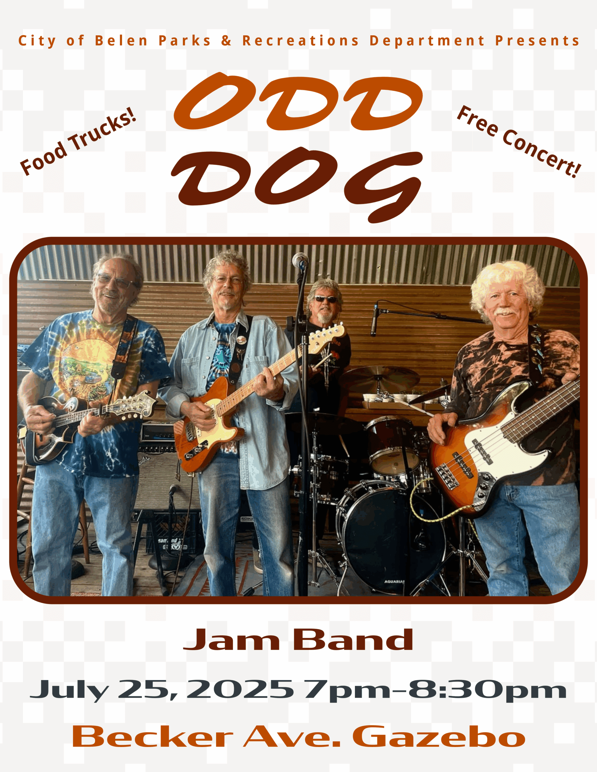 Featured image for “Final Summer Concert – Odd Dog on Becker!”